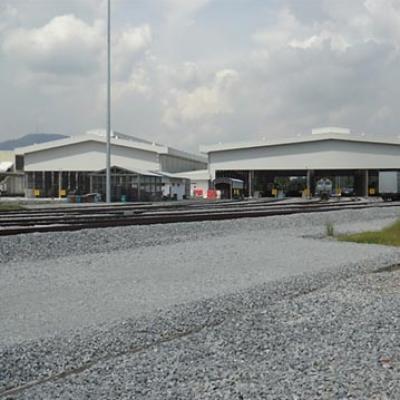 Bukit Tengah Depot for Double Electric Tracks (PLBE) between Ipoh-Padang Besar